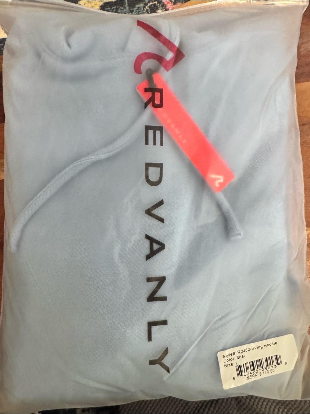 NWT Redvanly Irving Hoodie Men’s L Mist Golf $170 MSRP